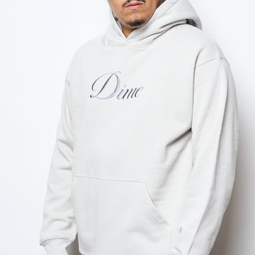 Dime MTL - Cursive Hoodie (Cement)