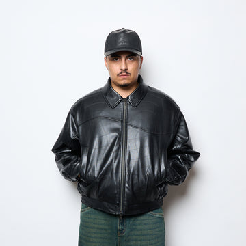Dime MTL - Debossed Wavy Jacket (Black)