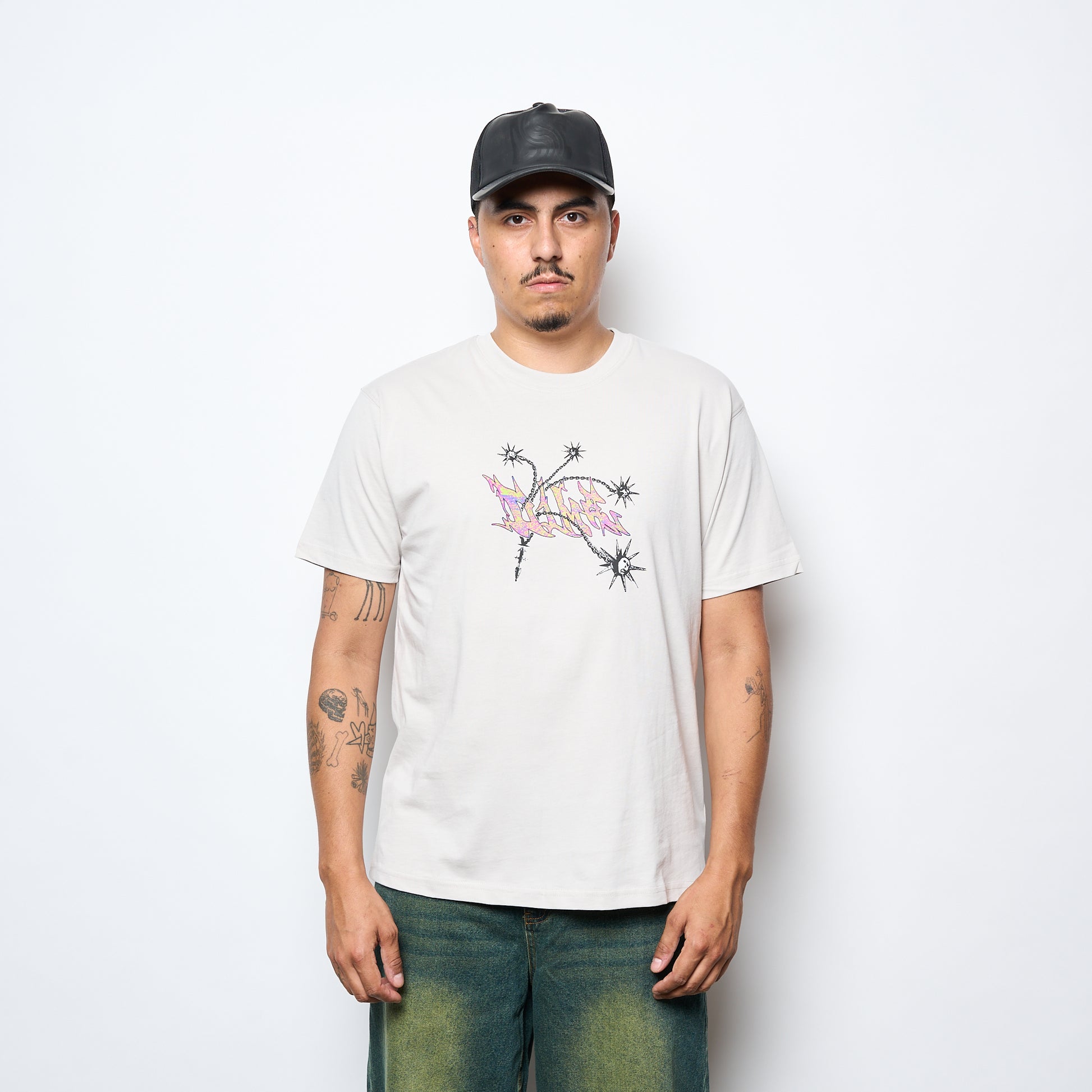 Dime MTL - Flail T-Shirt (Cement)
