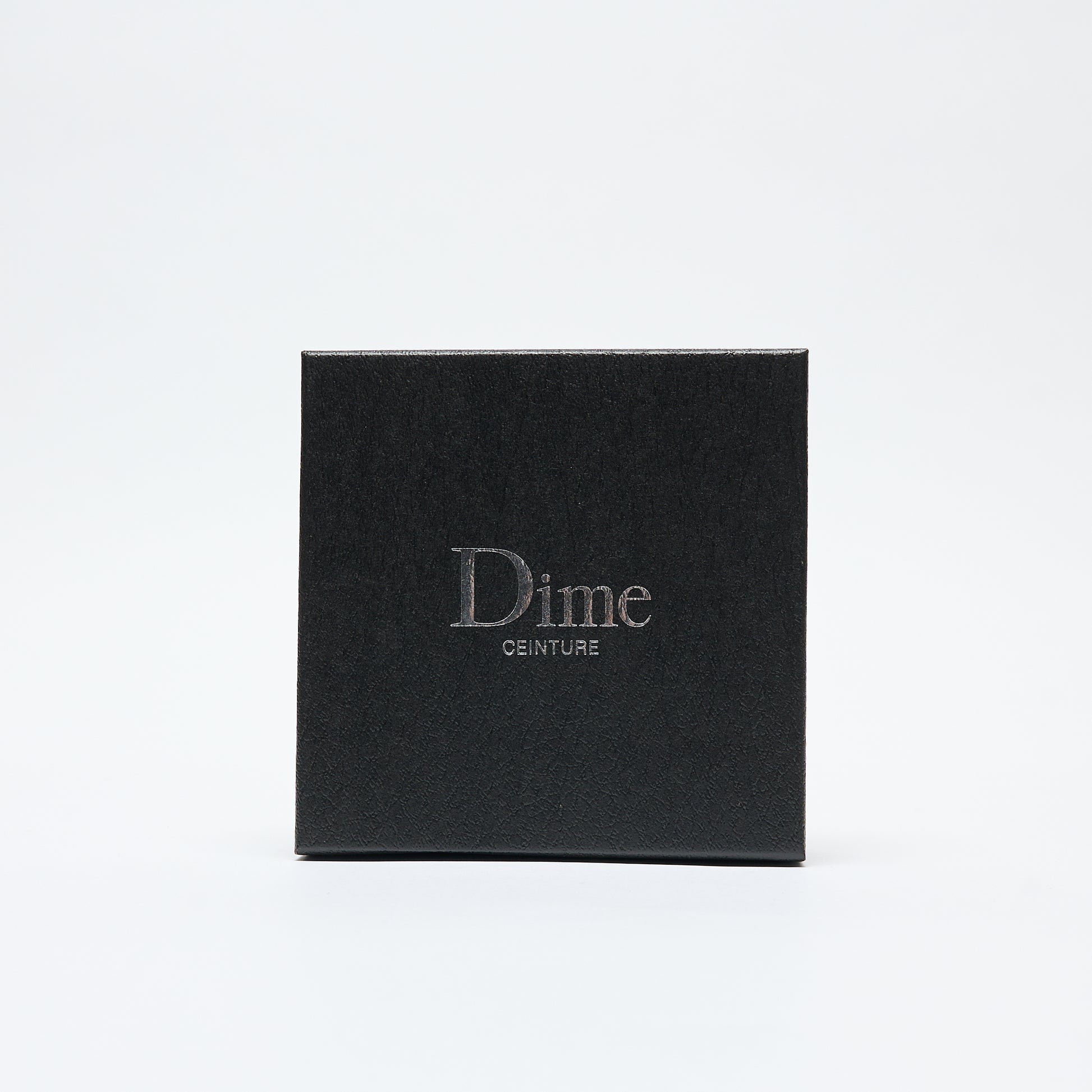 Dime MTL - Reversible Leather Belt (Black/Black)