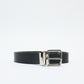 Dime MTL - Reversible Leather Belt (Black/Black)