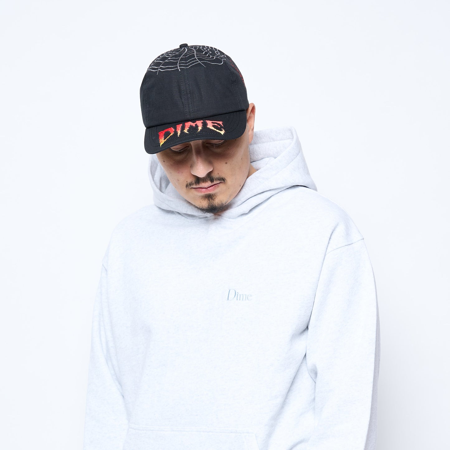 Dime Mtl - Classic Small Logo Hoodie (Ash)