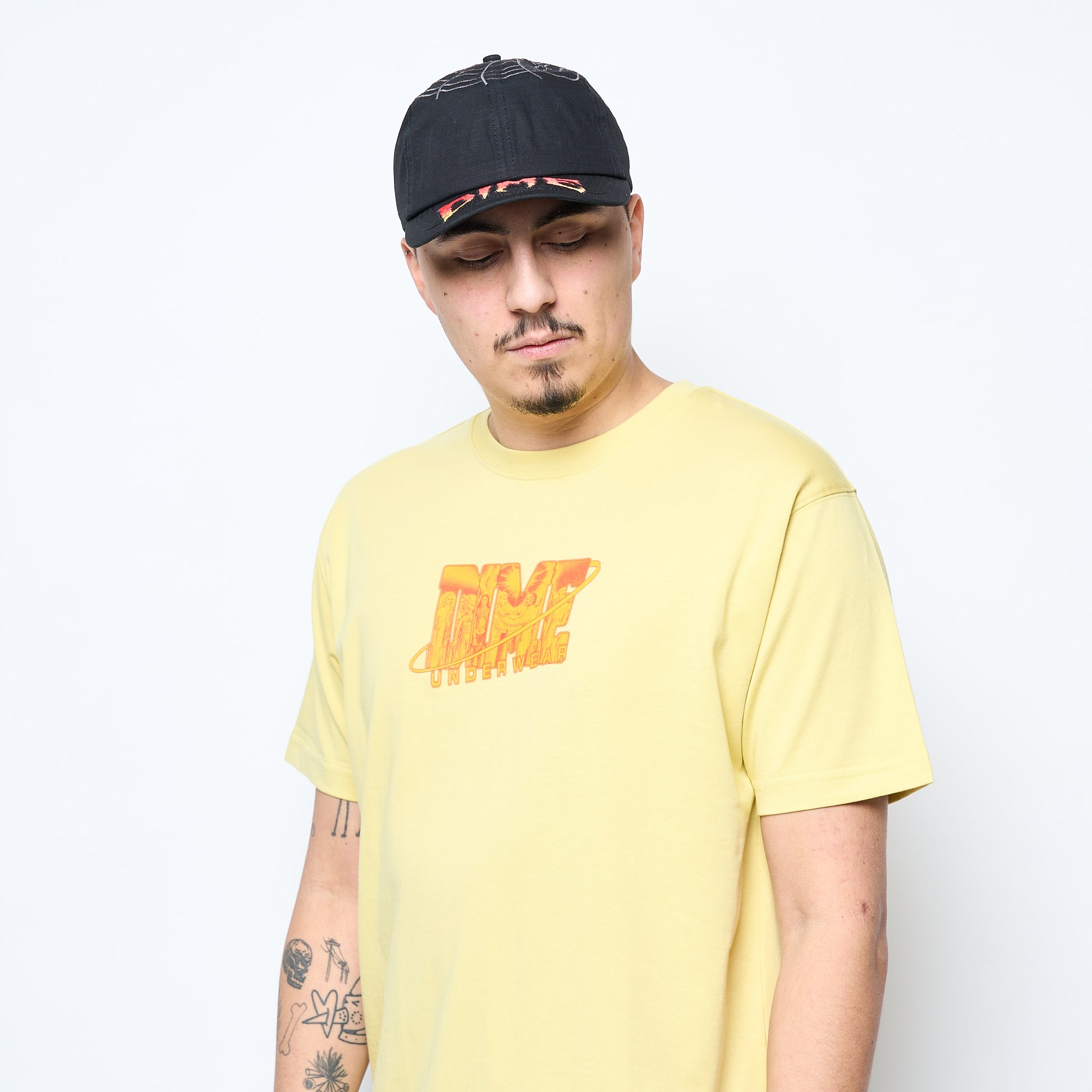 Dime Mtl - Cosmic T-Shirt (Mustard)