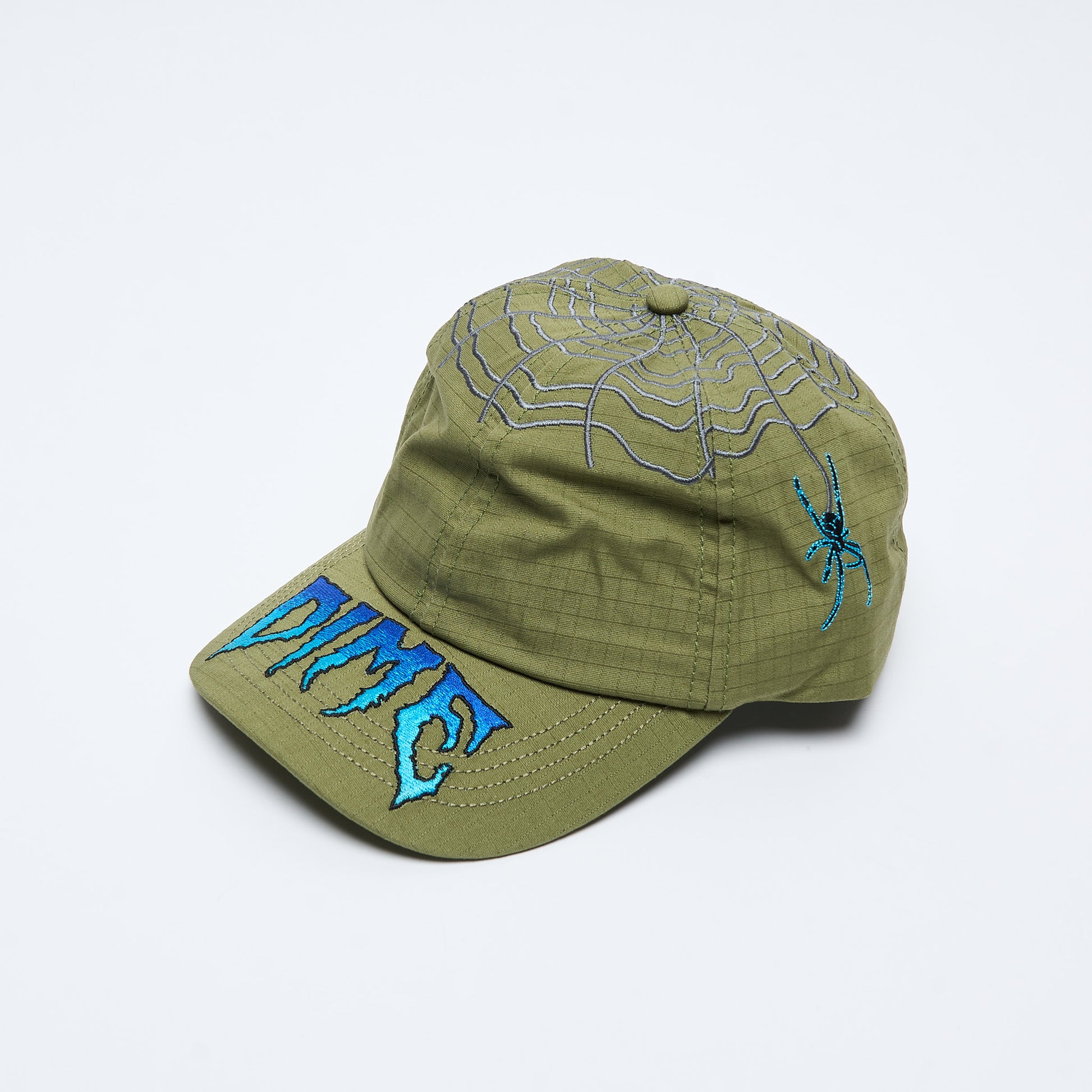 Dime Mtl - Spider Low Pro Cap (Army Green)