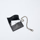 Dime Mtl  Chain Leather Wallet (Black)