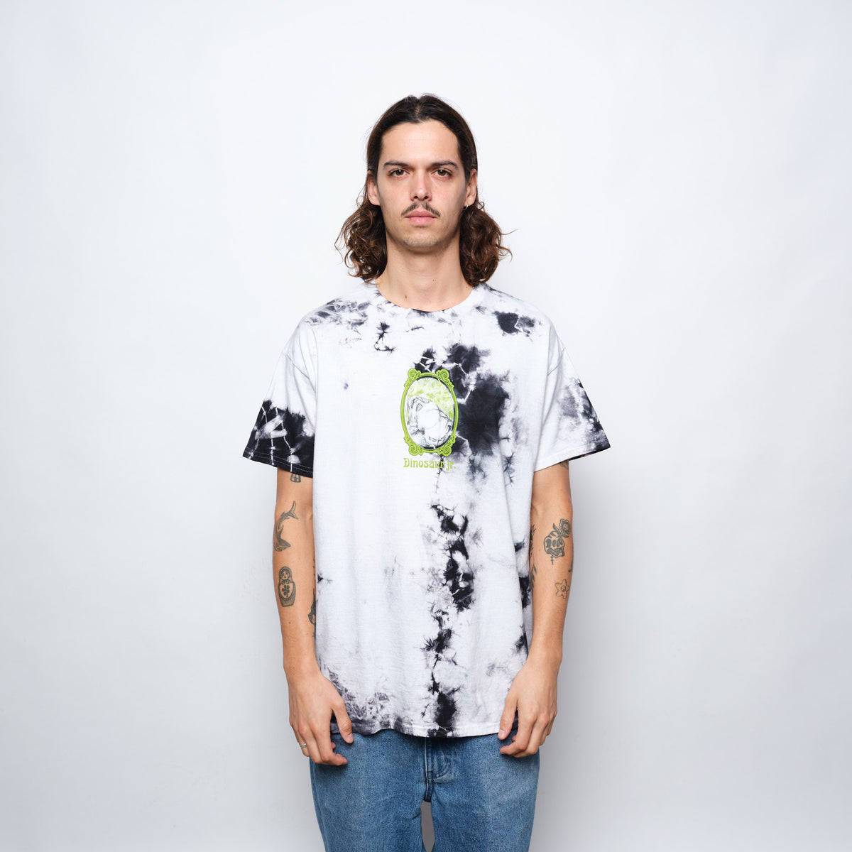 Dinosaur Jr x Color Bars All Over Me Tee Tie Dye