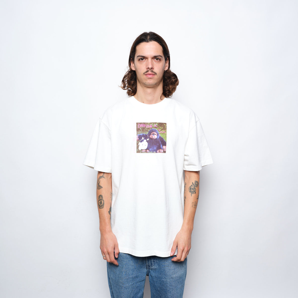 Dinosaur Jr x Color Bars Import Tee White