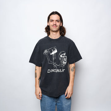Dinosaur Jr x Color Bars Start Choppin Tee Vintage Black