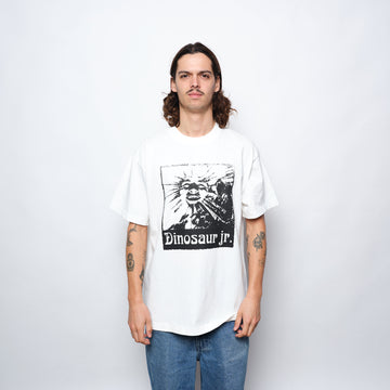 Dinosaur Jr x Color Bars Sun Tee White