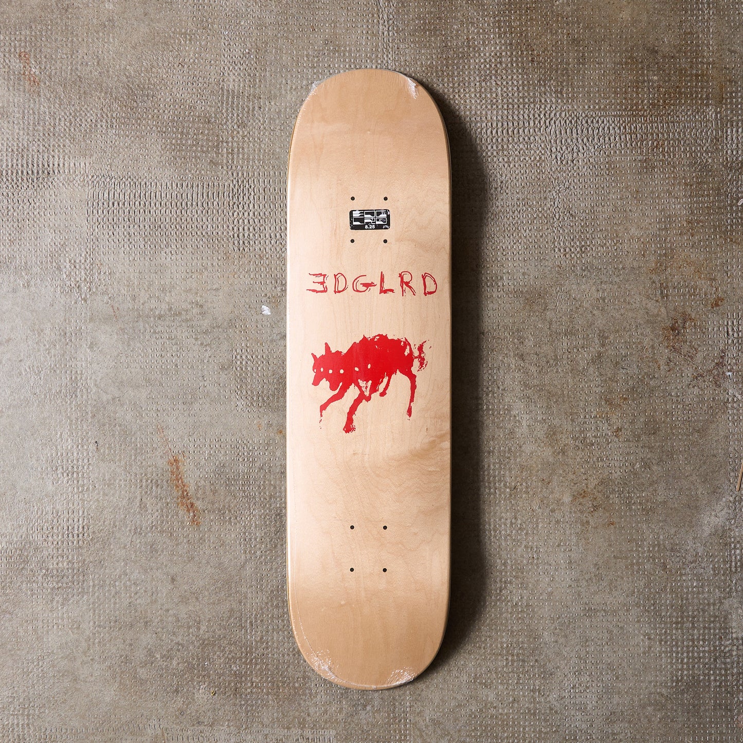 EDGLRD Skateboards - Hell Hound Natural Deck 8.25