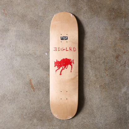 EDGLRD Skateboards - Hell Hound Natural Deck 8.25
