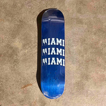 EDGLRD Skateboards - MIAMI  Blue Deck 8.18