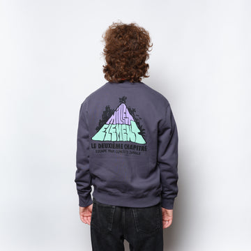 Millet x Element  MXE Hit The Top Crewneck Blue