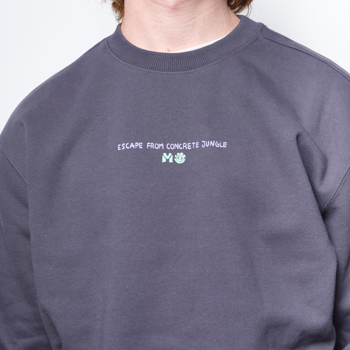 Millet x Element  MXE Hit The Top Crewneck Blue