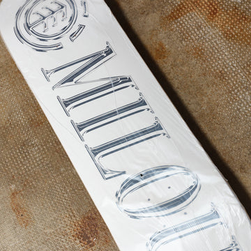 Element Skateboards - Vincent Milou Chrome Pro Deck (White/ Chrome)
