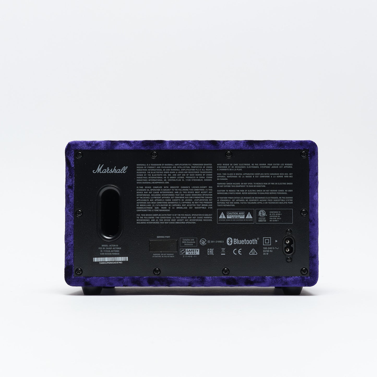 Enceinte - Marshall - Acton III "Jimi Hendrix" Edition