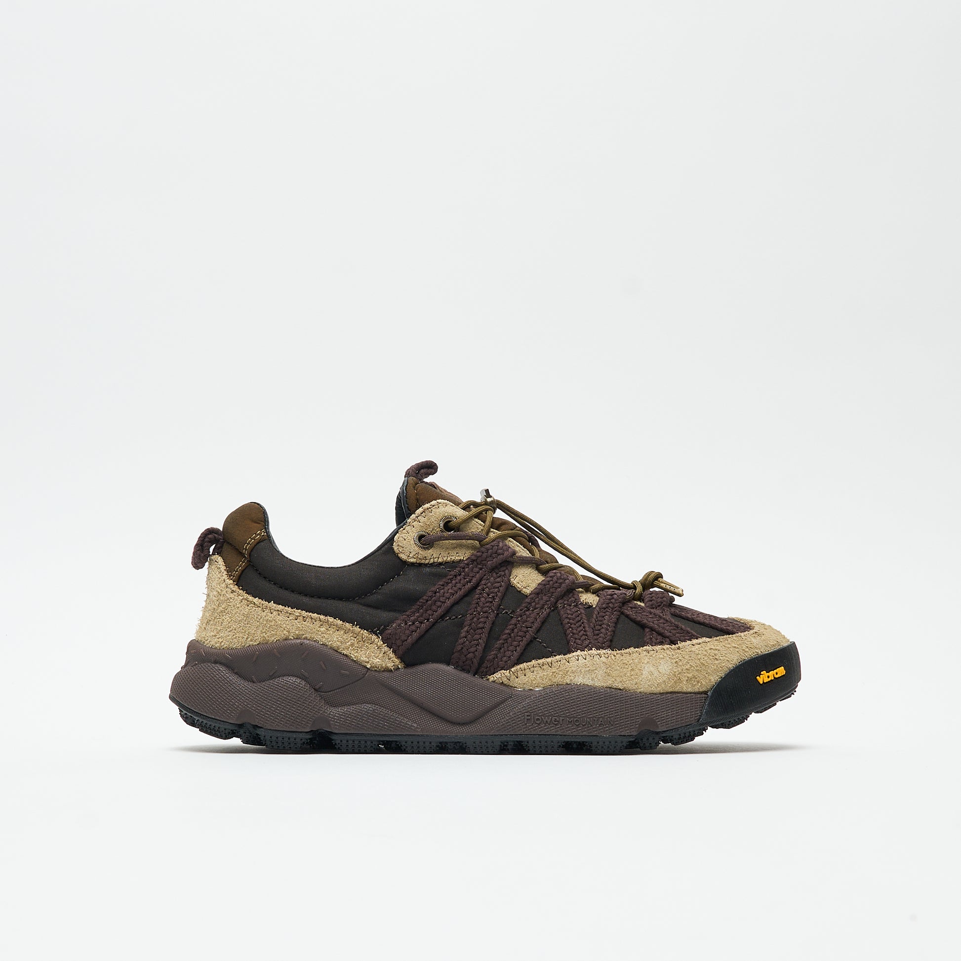 Nicholas Daley x Flower Mountain - Iwano 2 Uni Waxed Nylon Ribbon Tapes (Kaki)