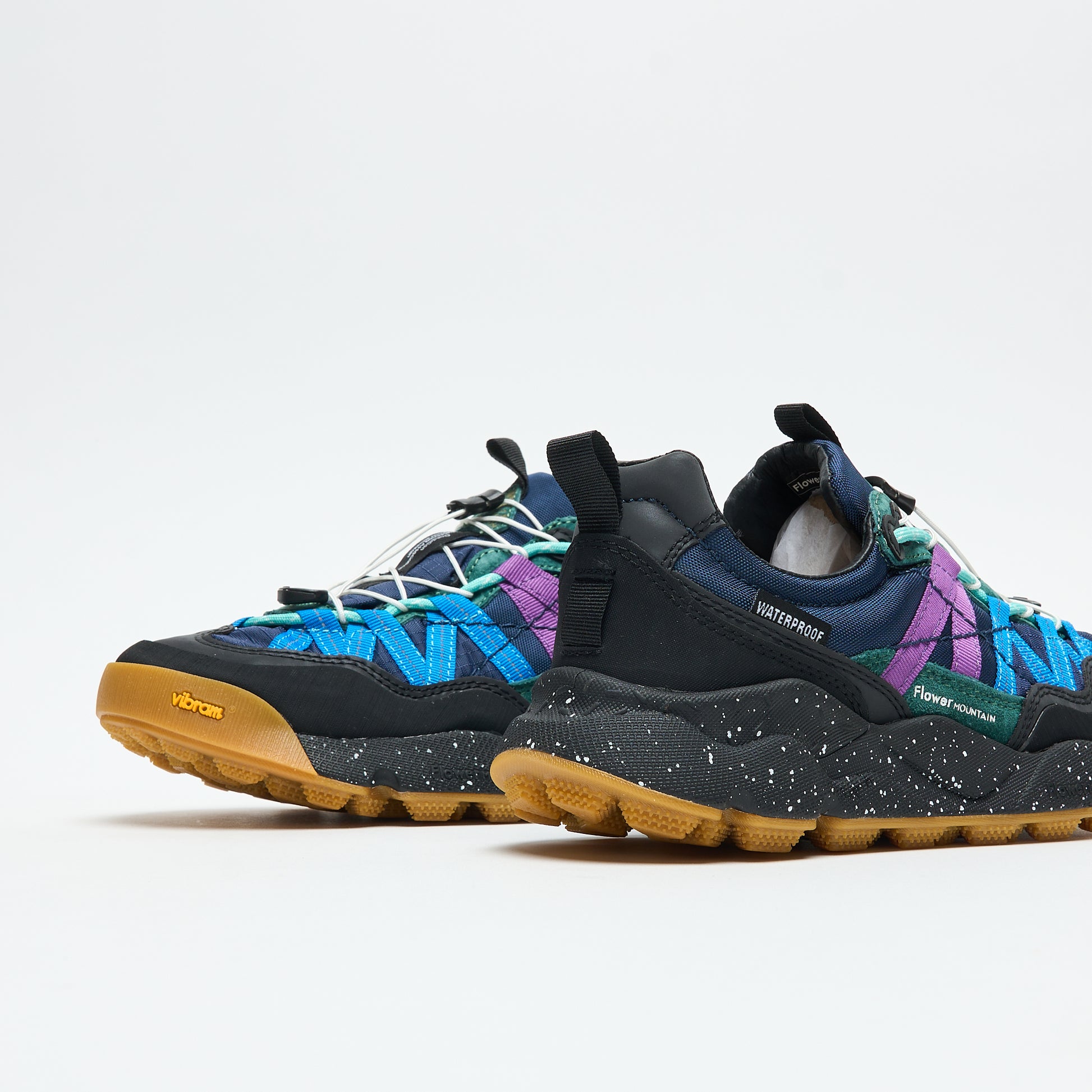 Flower Mountain - Iwano 2 RBW Uni Suede/Fabric (Black)