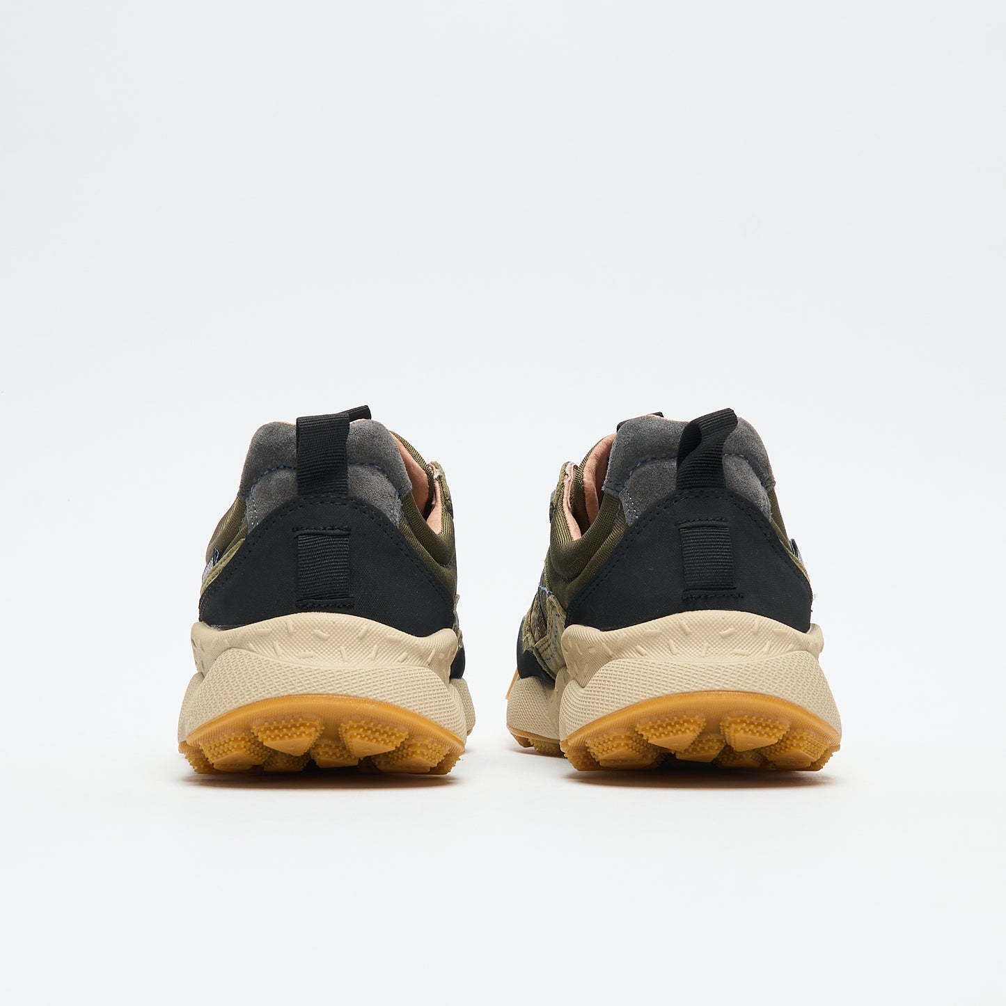 Flower Mountain - Iwano 2 Uni Suede/Nylon Fabric (Military/Black)