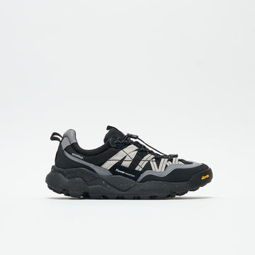 Flower Mountain - Iwano 2 Uni Suede/Nylon (Black/Anthracite/Acciaio)