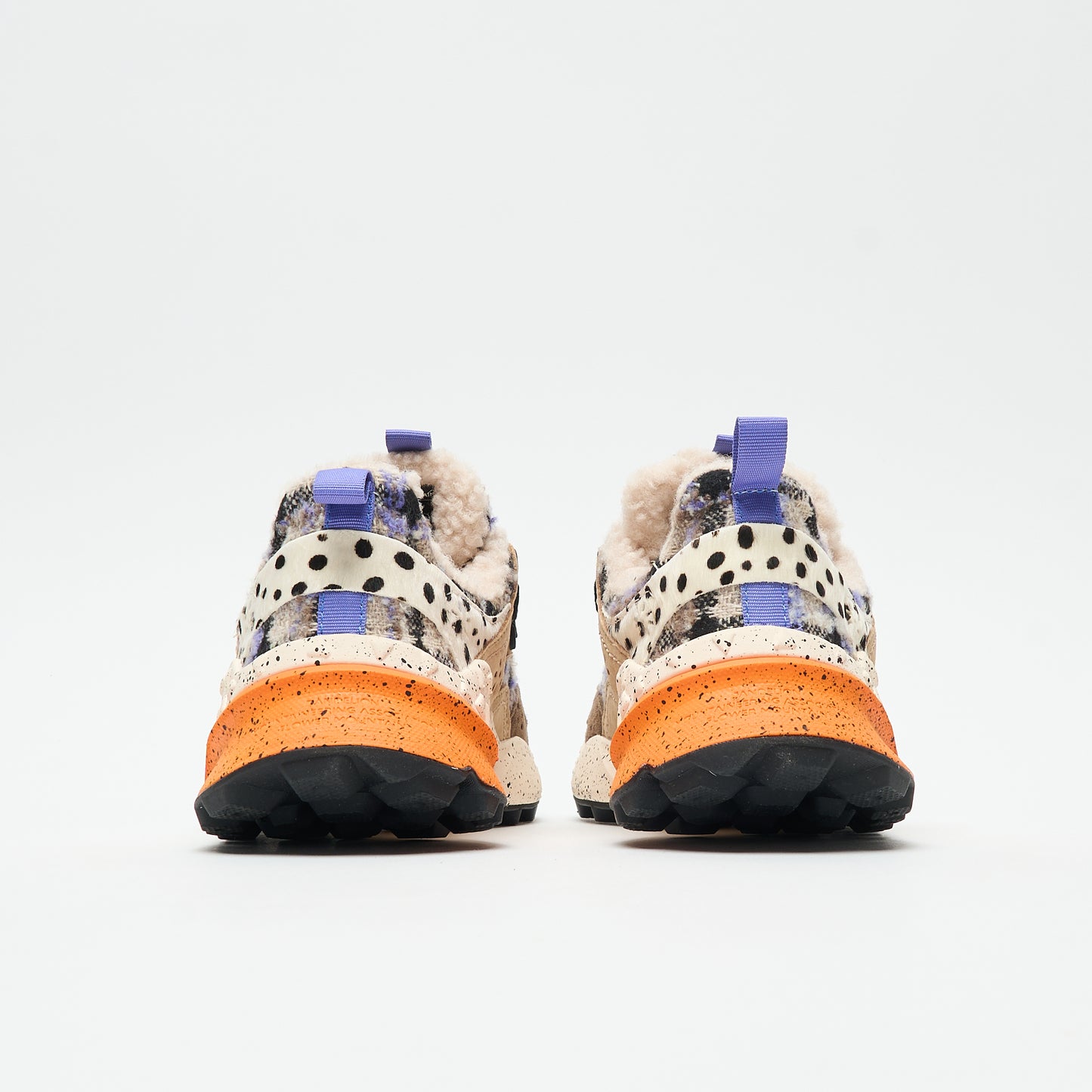 Flower Mountain - Kotetsu Woman Suede/Woolen Knitting/Insole Shearling (Dark Grey)