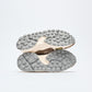 Flower Mountain - Rulis Man Suede Knitted Fabric (Anthracite/Multi)