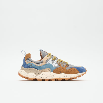 Flower Mountain - Yamano 3 Man Suede Nylon (Brown Deep/Petrol Light Blue)