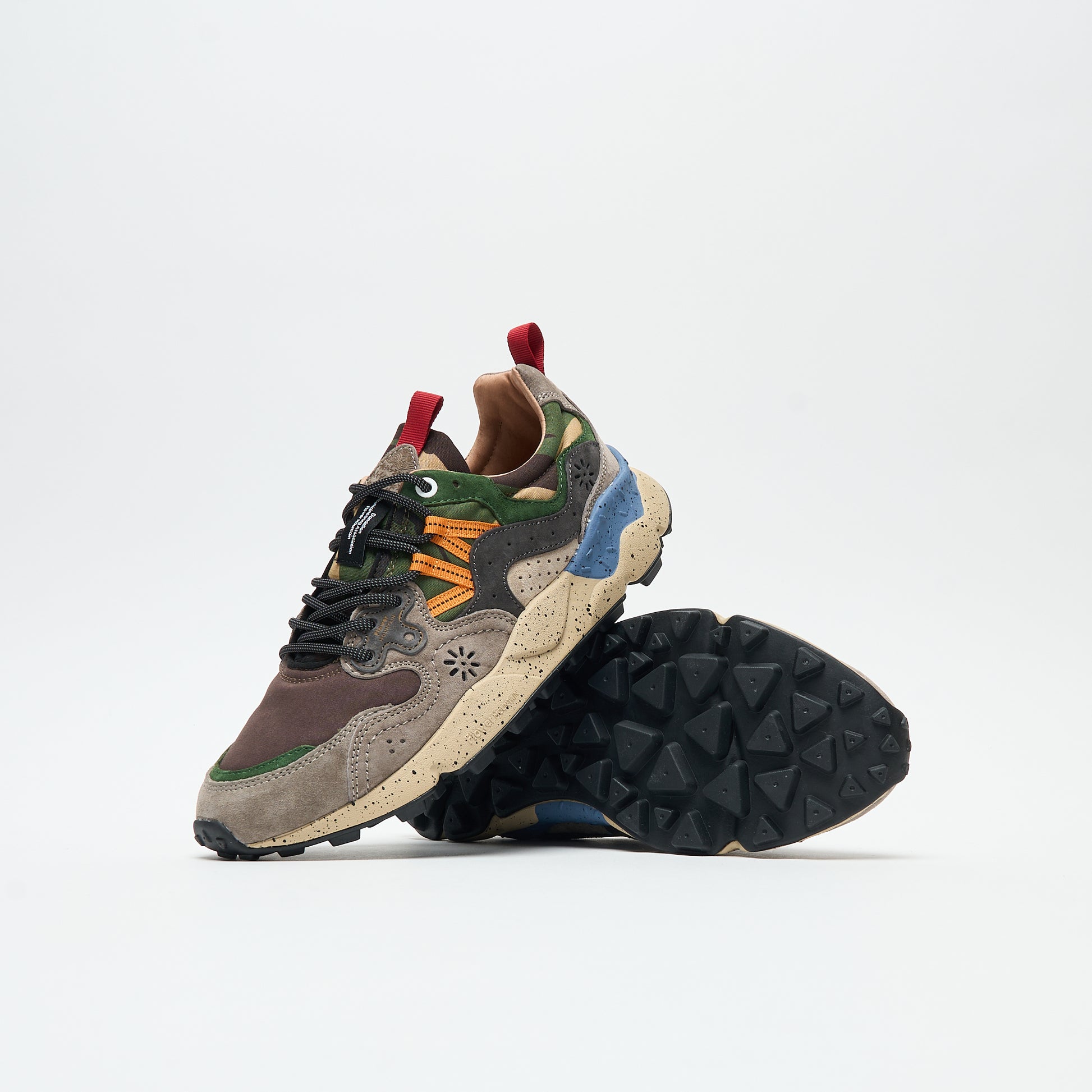 Flower Mountain - Yamano 3 Man Suede Nylon (Camo/Dark Grey/Anthracite Black)