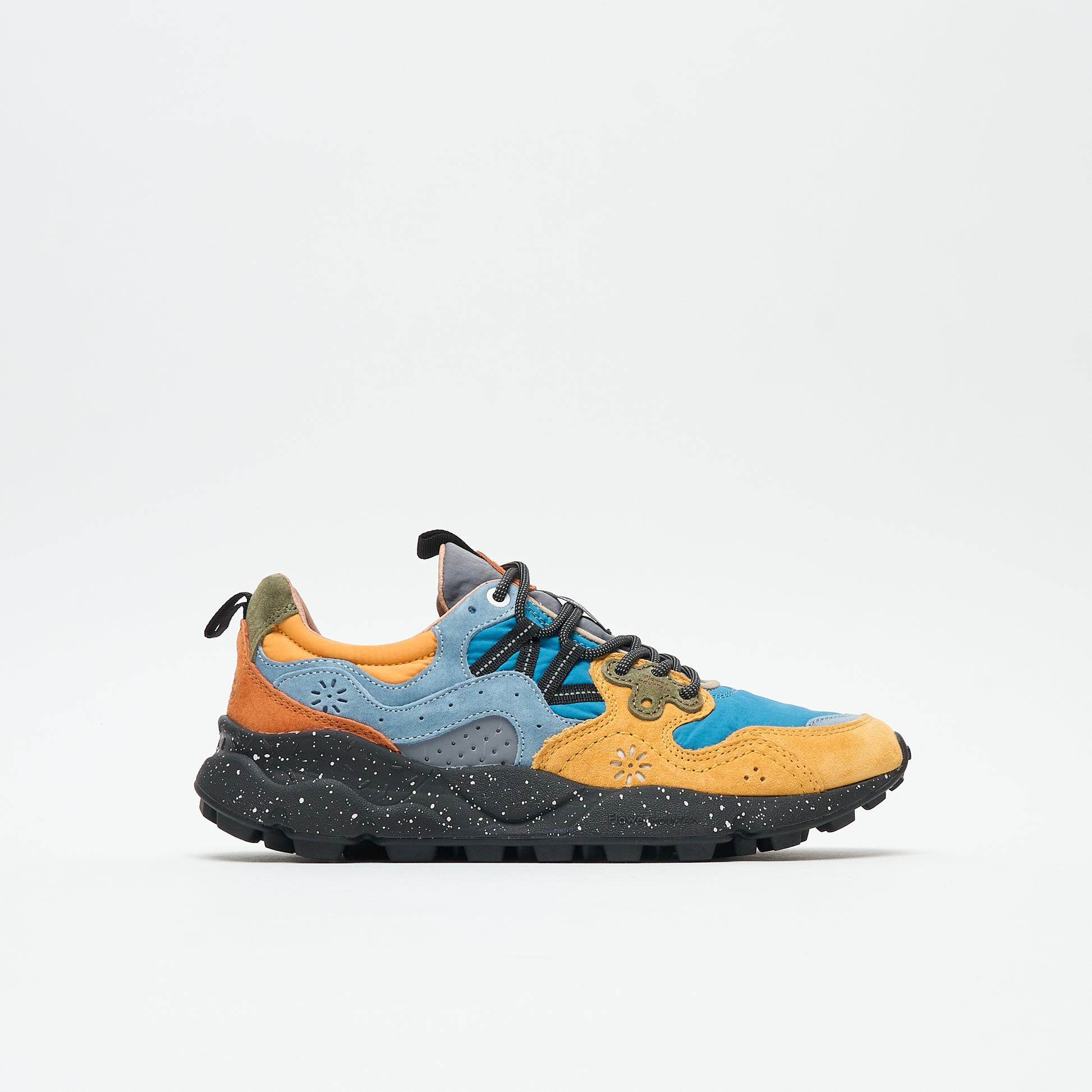 Flower Mountain - Yamano 3 Uni Suede/Nylon (Papaya/Black/Petrol)