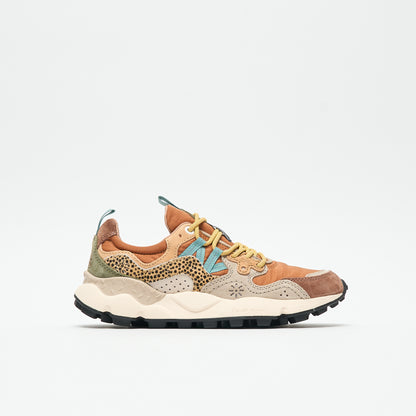 Flower Mountain - Yamano 3 Uni Suede/Pony Hair/Nylon (Dark Grey/Mud/Dark Brown)