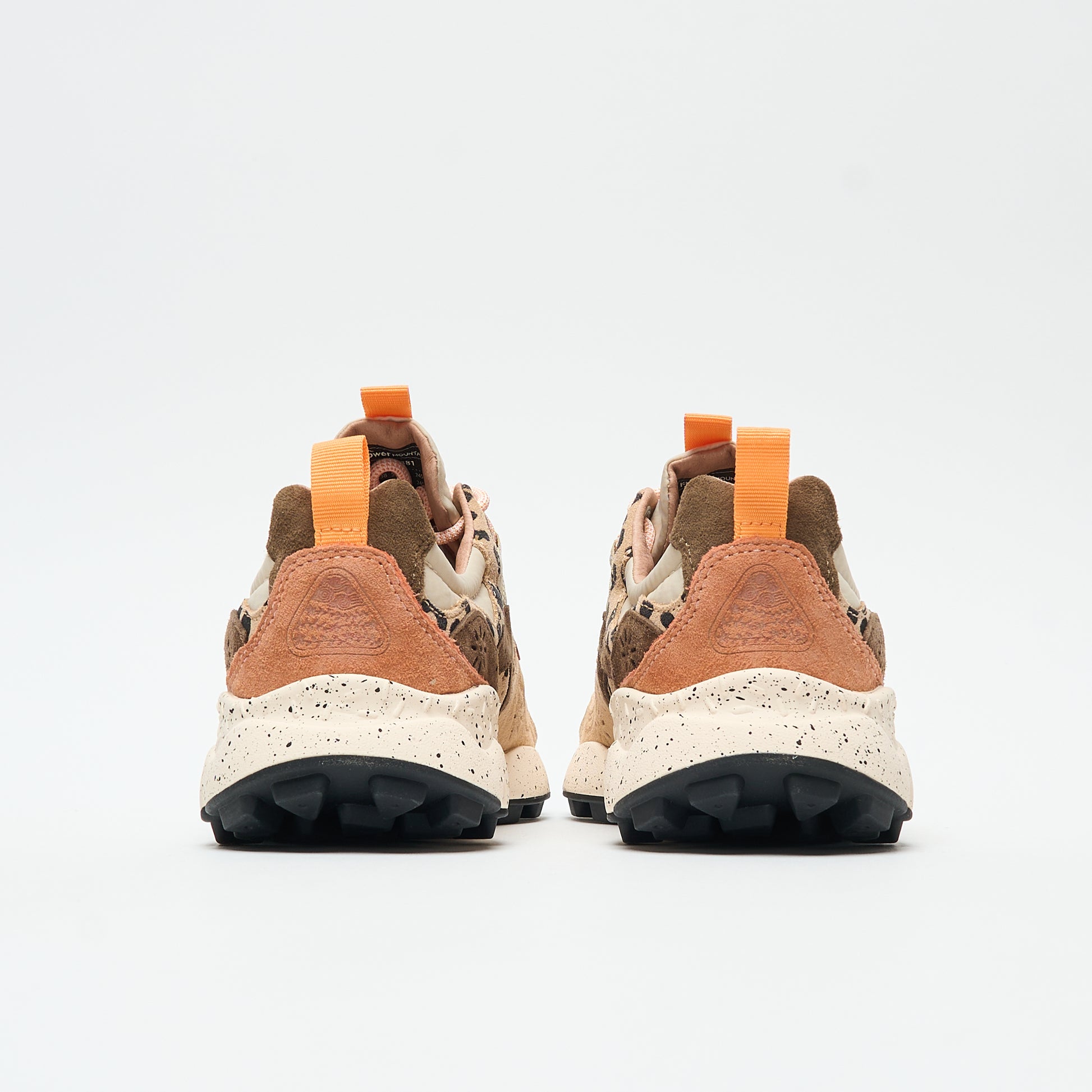 Flower Mountain - Yamano 3 Uni Suede/Print/Nylon (Beige/Milk/Light Brown)