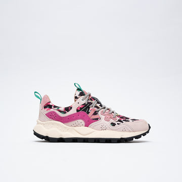 Flower Mountain - Yamano 3 Woman Suede/Nylon (Camo Pink-Fuchsia)