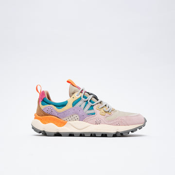 Flower Mountain - Yamano 3 Woman Suede / Nylon (Light Pink-Lilac-Petrol)