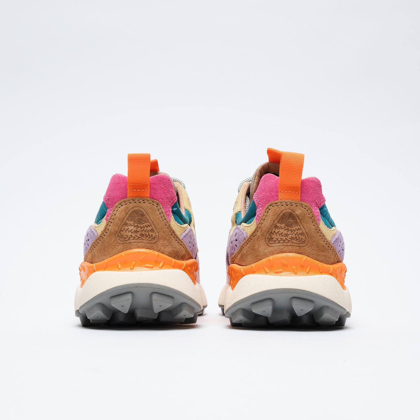 Flower Mountain - Yamano 3 Woman Suede / Nylon (Light Pink-Lilac-Petrol)