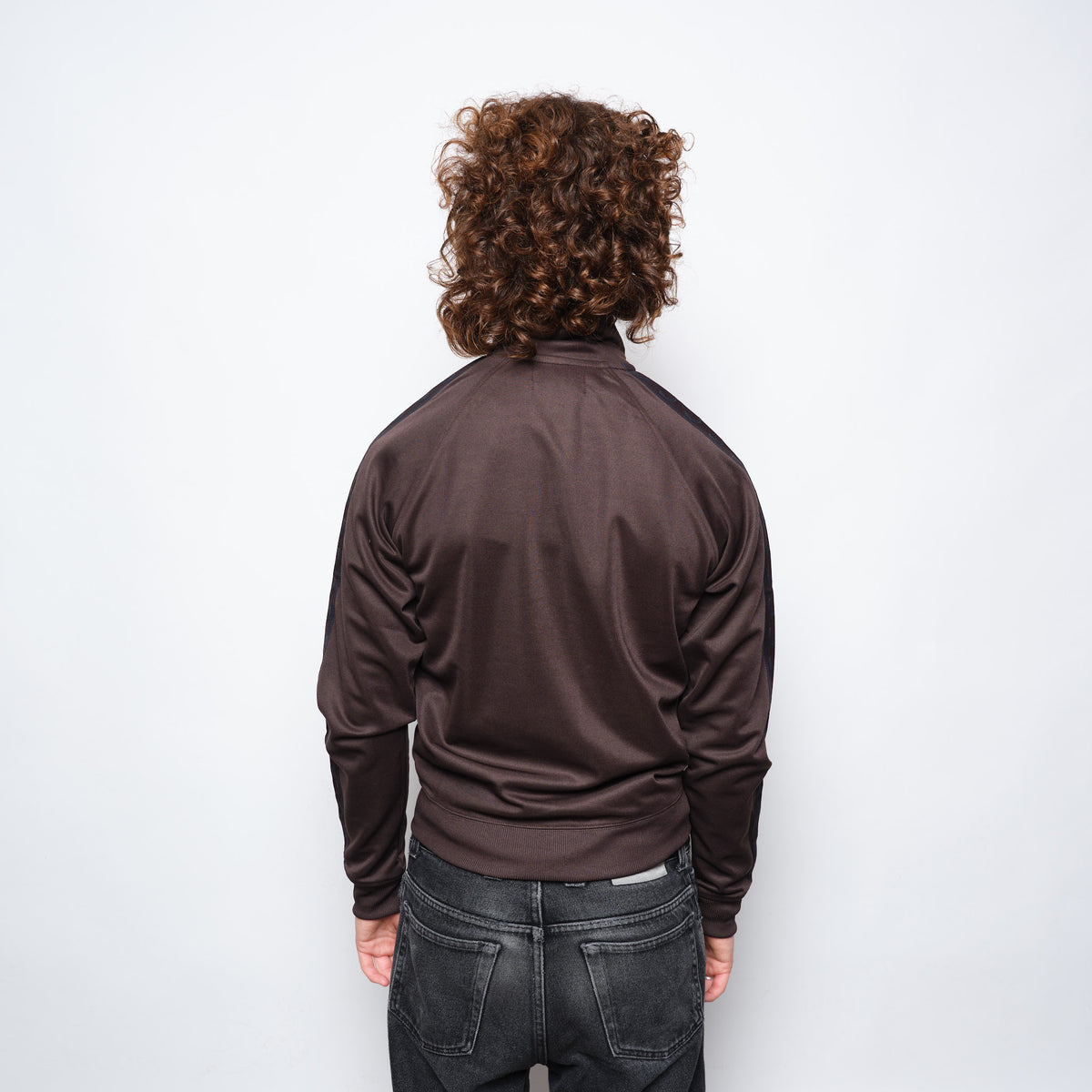 Fred Perry - Contrast Tape Track Jacket Rich Brown