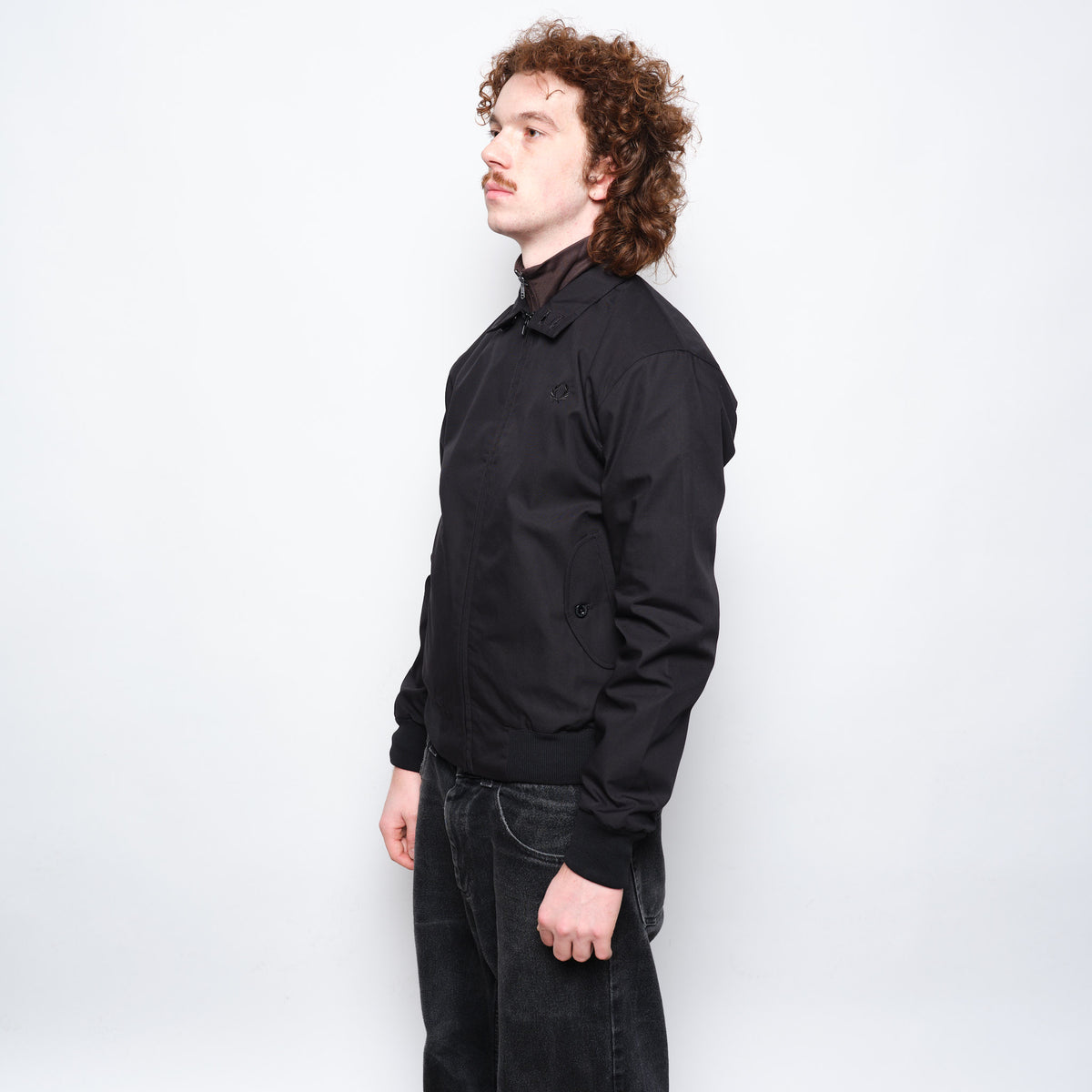 Fred Perry - Made In England Harrington Jacket (Black)