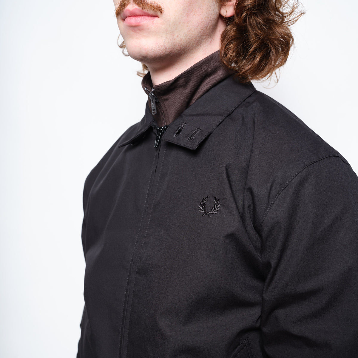 Fred Perry - Made In England Harrington Jacket (Black)