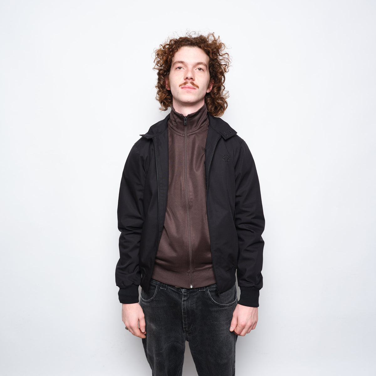 Fred Perry - Made In England Harrington Jacket (Black)