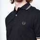 Fred Perry - Twin Tipped Polo Shirt Black