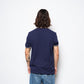 Fred Perry - Twin Tipped Polo Shirt Navy/Snow White/Dark Camel 
