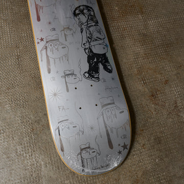 Fucking Awesome - Jason Dill Ratkid Silver Foil Deck 8 