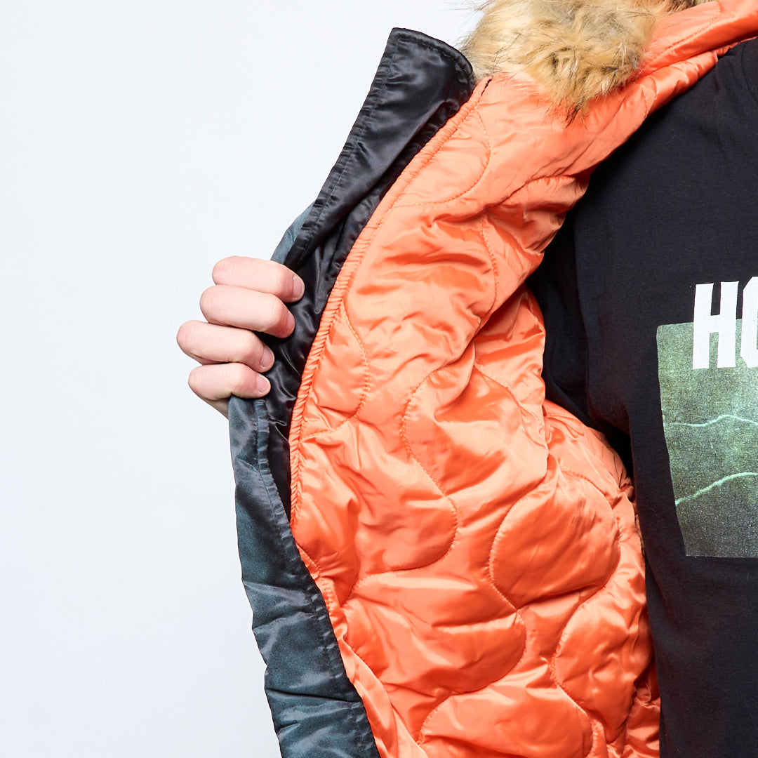 Fucking Awesome - Savie Hooded Bomber Jacket (Black)