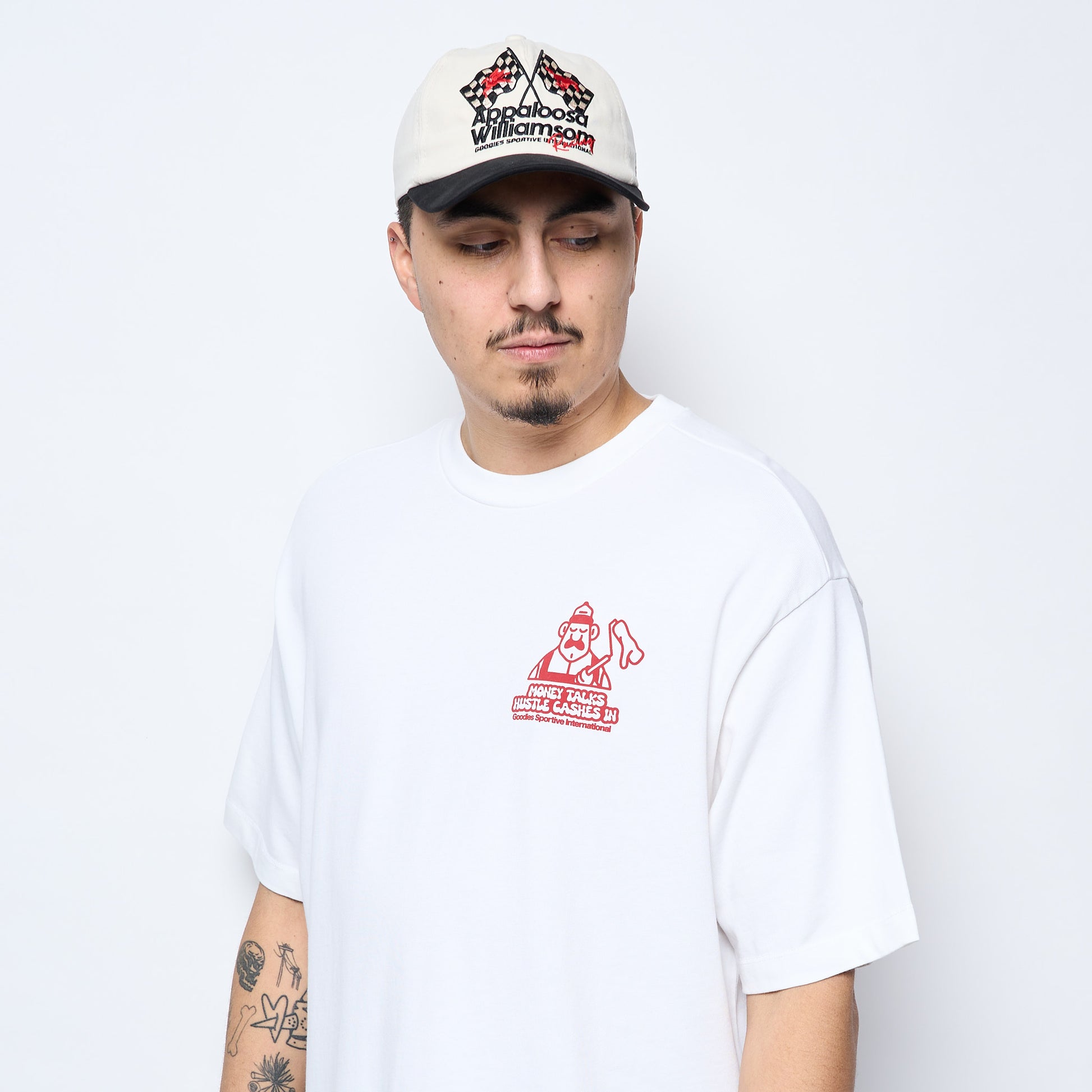 Goodies Sportive - Money Talks Tee (White)