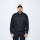 Goodies Sportive - Raw Denim Trucker Jacket (Denim Blue)