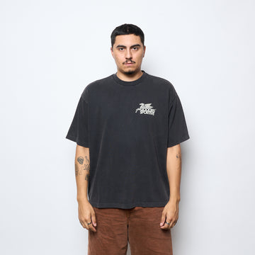 Goodies Sportive -Dusty Premium Pegasus T-shirt (Faded Black)