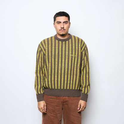 Goodies Sportive -Pre-Internet Knit Cashmere (Brown/Mustard)
