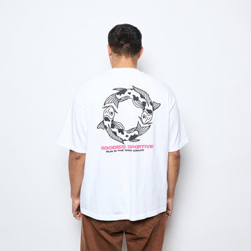 Goodies Sportive - Carp T-Shirt (White)