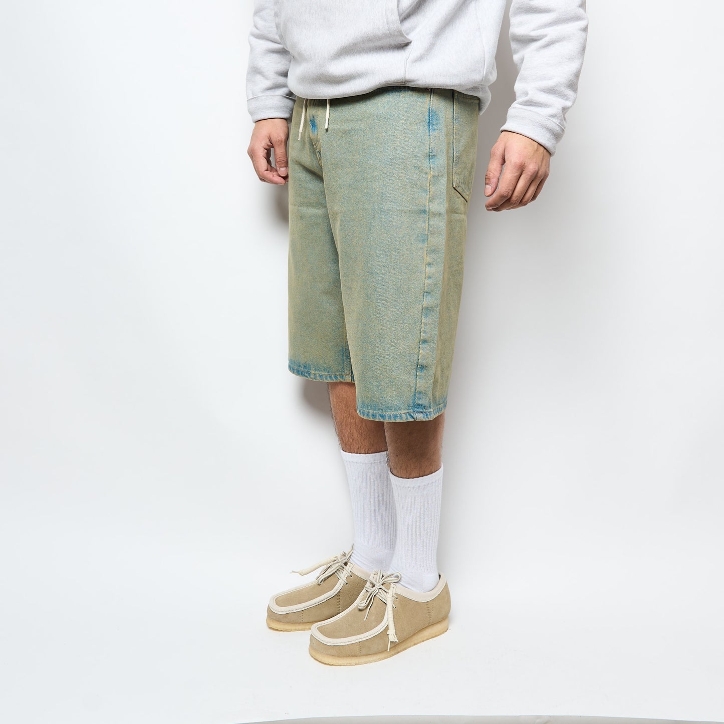 Goodies Sportive - Dirty Denim Short (Dirty Wash)