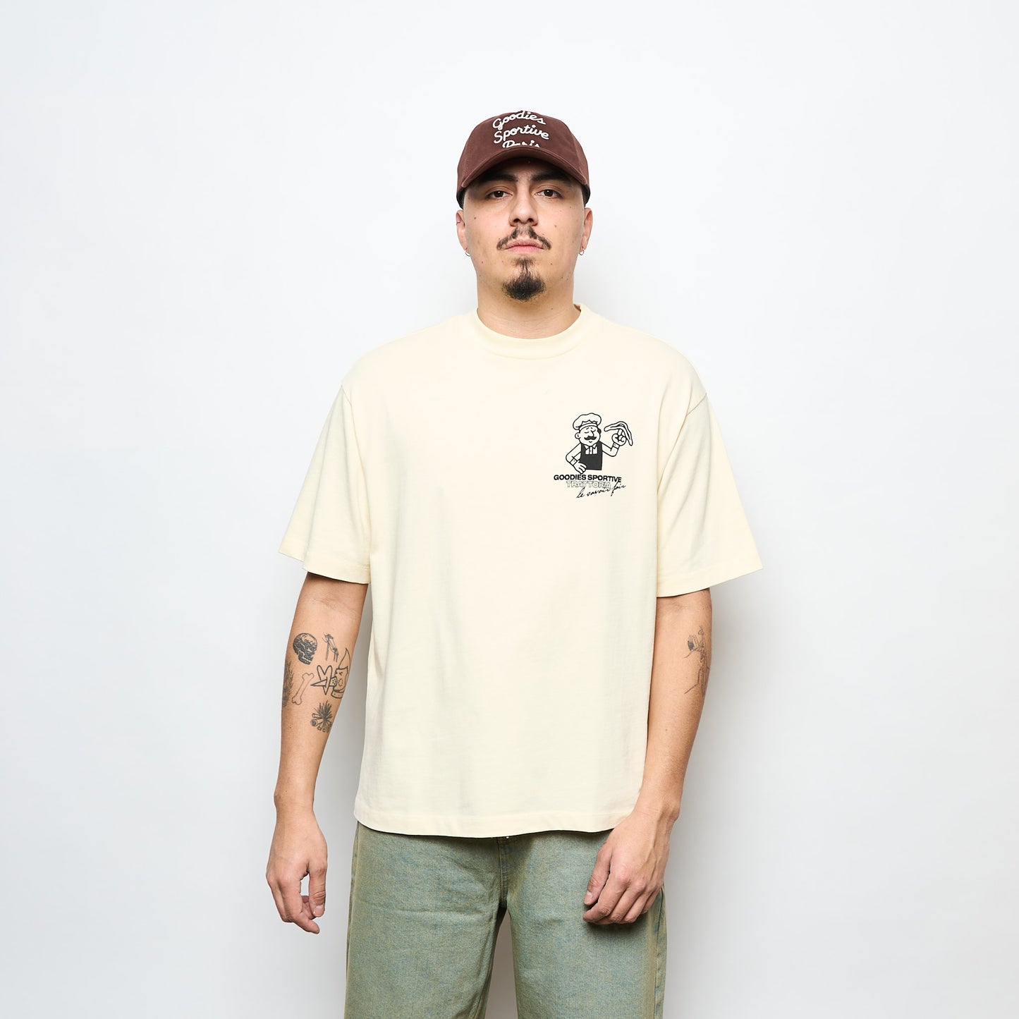 Goodies Sportive - Dolce Vita Tee (Butter)