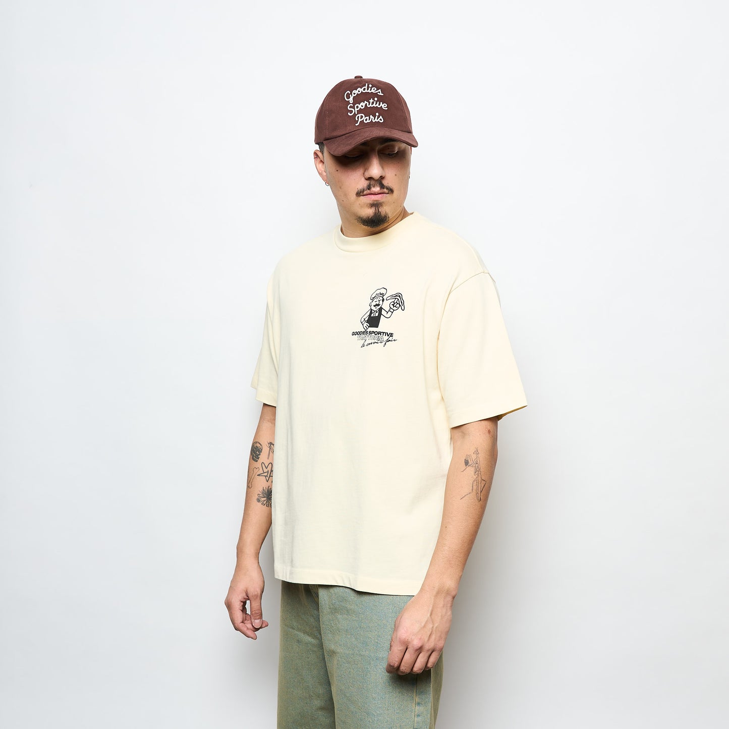 Goodies Sportive - Dolce Vita Tee (Butter)